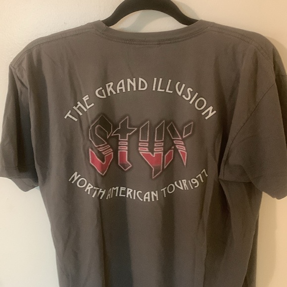 Men’s Vintage STYX - North American Tour 1977 Rock t-shirt XL - Picture 4 of 5
